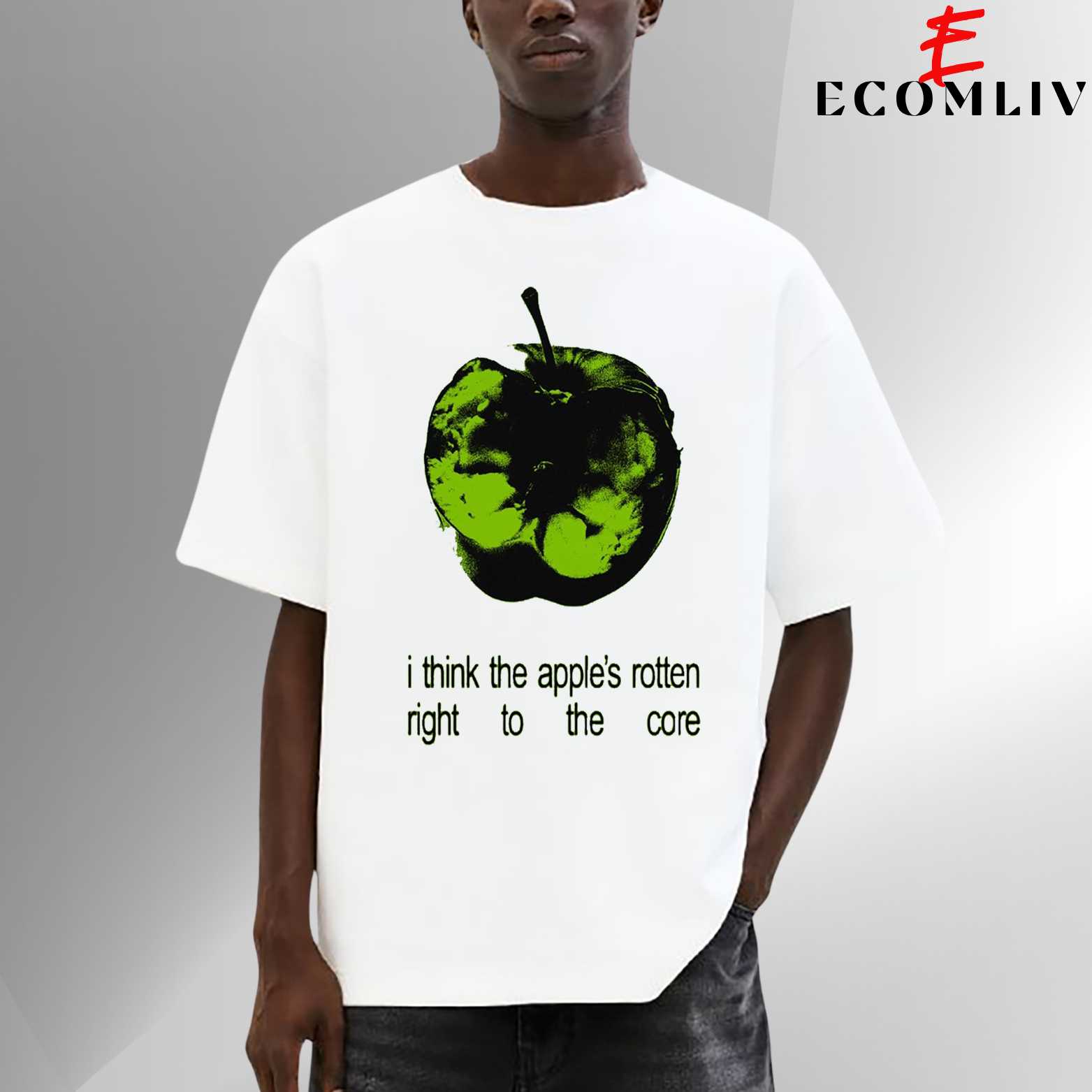 Apple T-Shirt, Charli Xcx Graphic Tee, Pop Star Streetwear